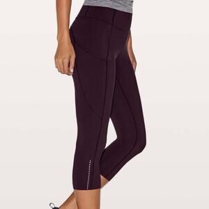 Lululemon Fast and Free Crop II 19"